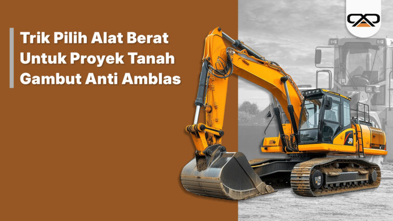 alat berat proyek gambut