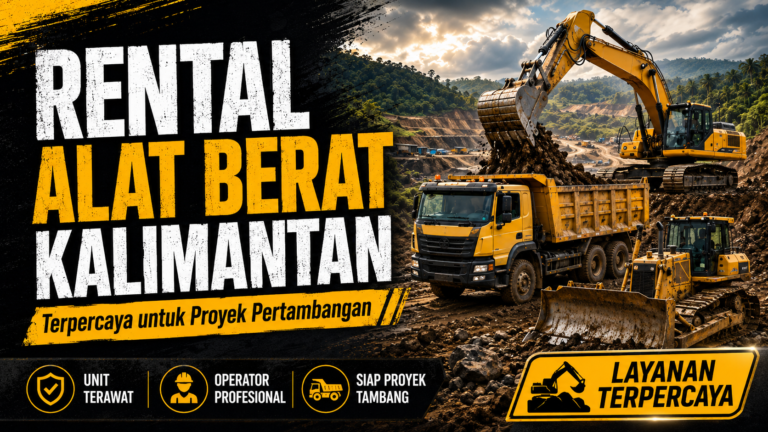 rental alat berat Kalimantan